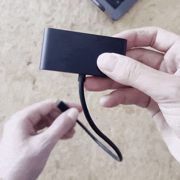 4 -in-1 USB-C Hub (5Gbps)