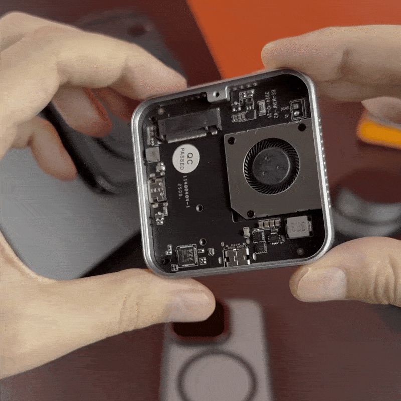 NVMe + Cooling System