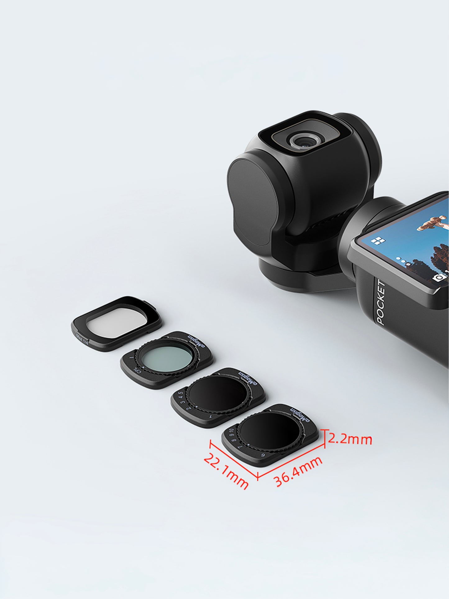 Magnetic Filters - Osmo Pocket 3