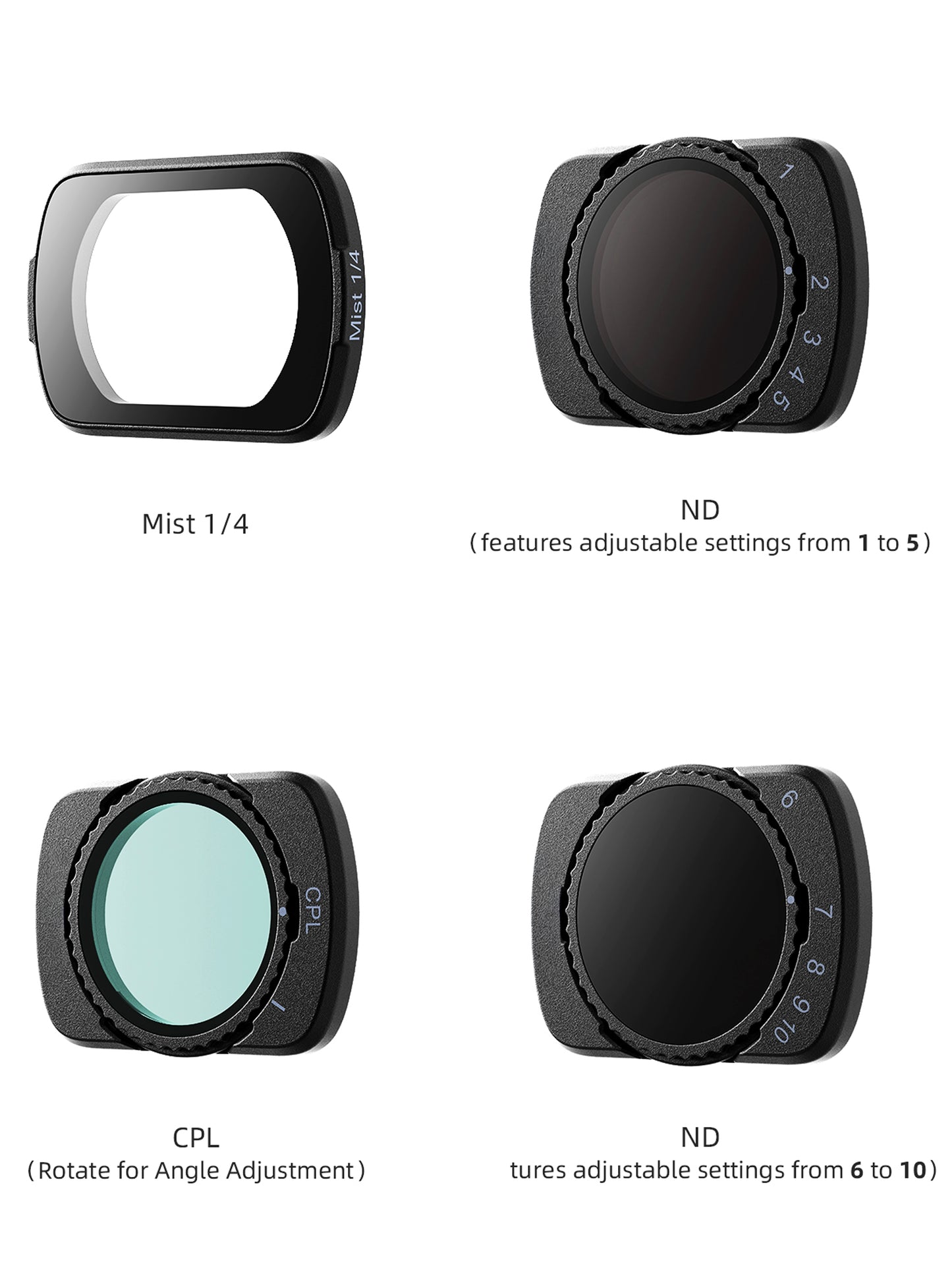 Magnetic Filters - Osmo Pocket 3