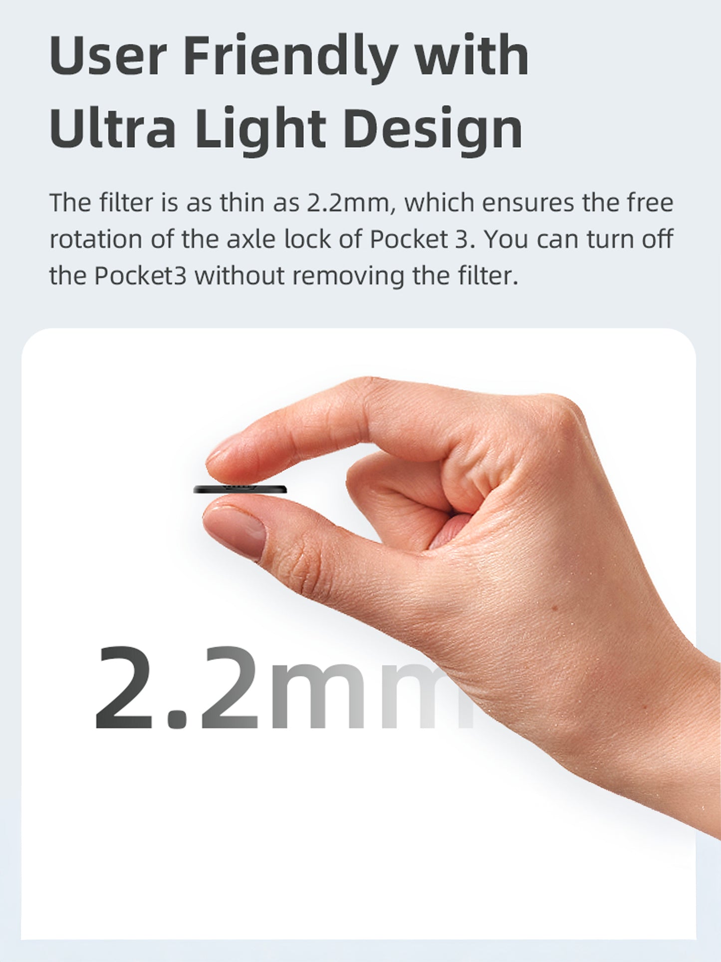 Magnetic Filters - Osmo Pocket 3