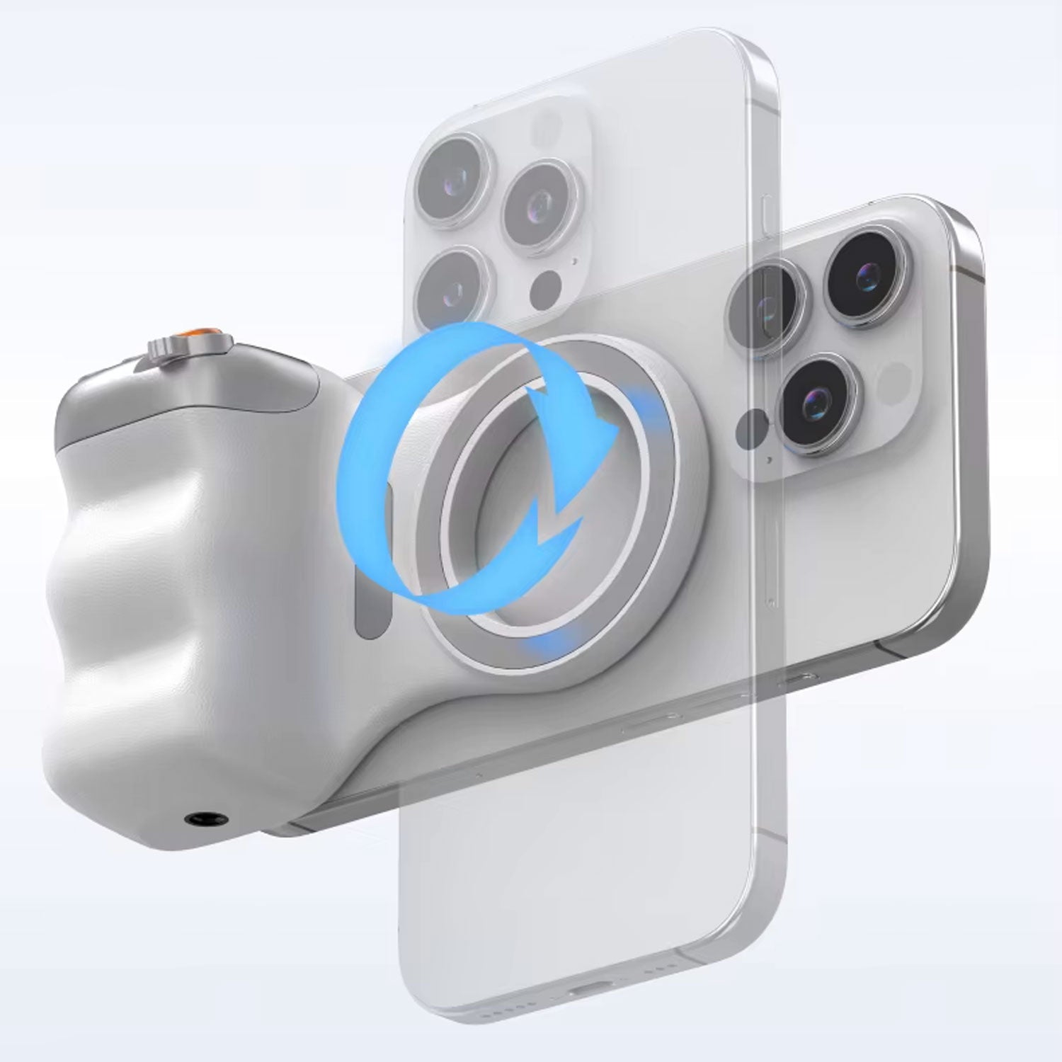 Mounted on iPhone