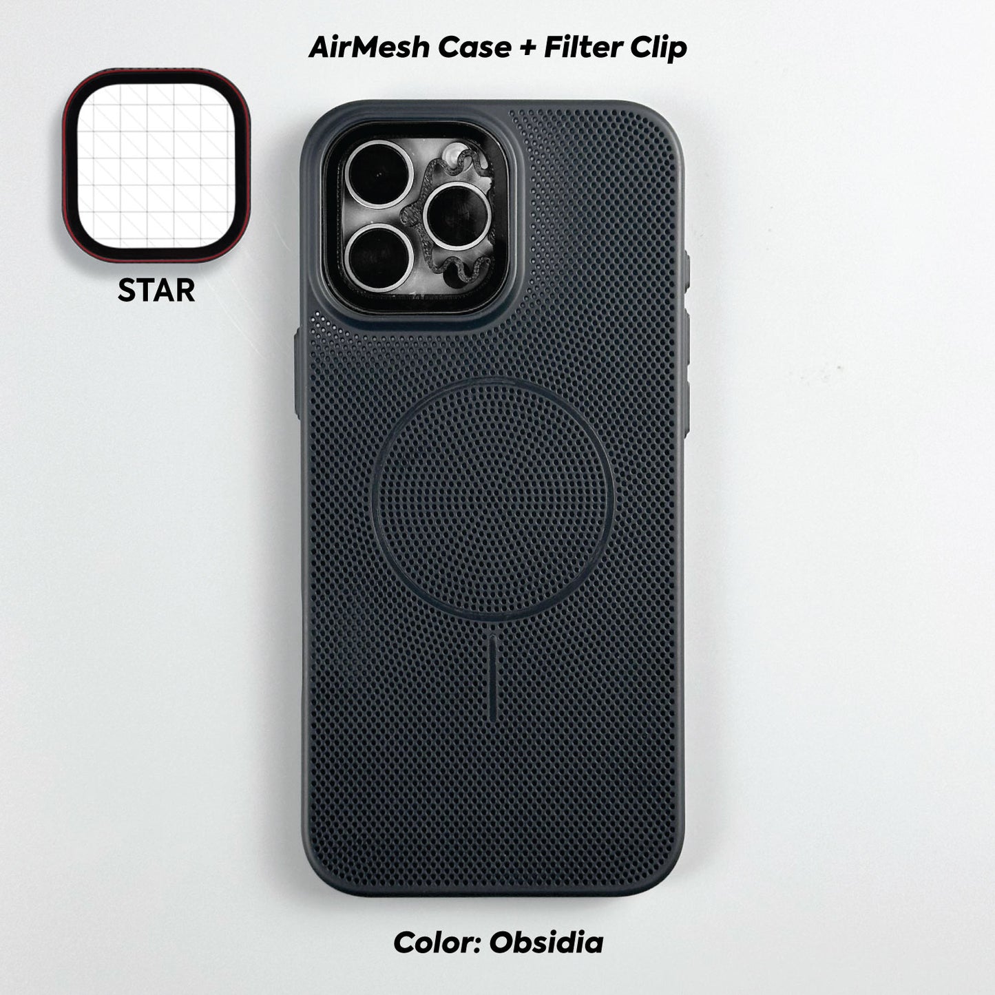 AirMesh Case + ClipFilter (Shipping Aug-15th)