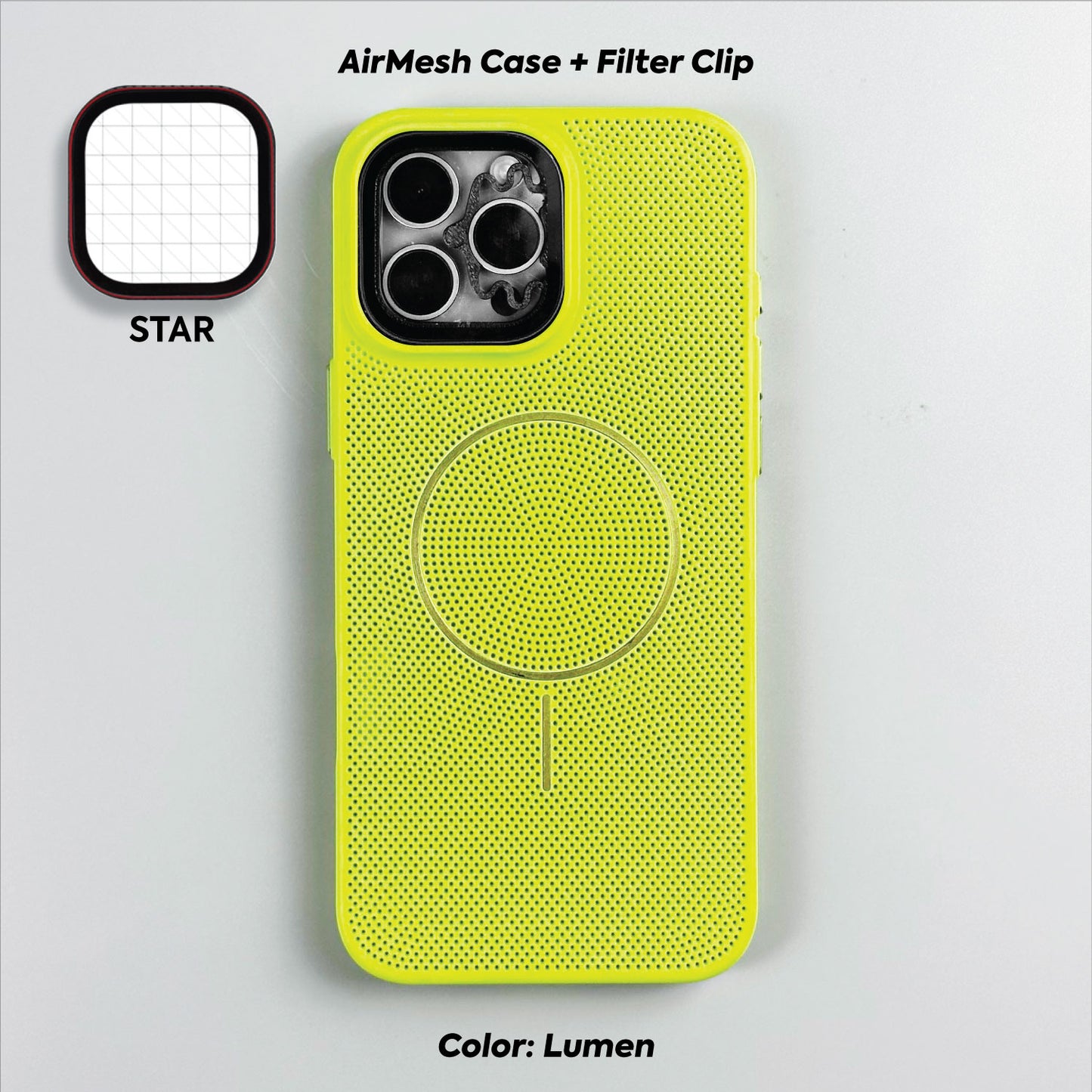 AirMesh Case + ClipFilter (Shipping Aug-15th)